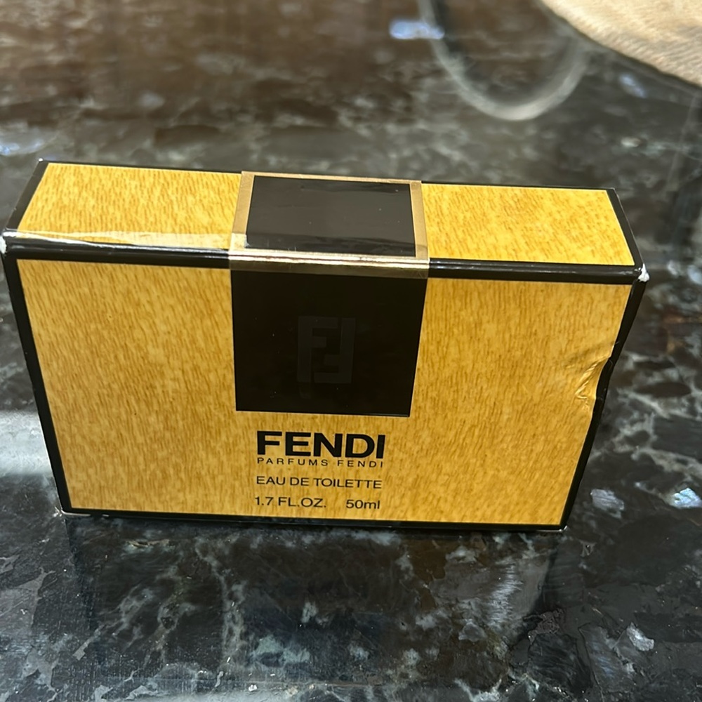 Vintage Fendi by Fendi Eau De Toilette Bethco Splash Bottle 1.7 oz